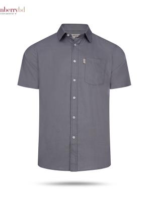 mens oxford cotton plain shirt,premium quality forman short sleeve shirt S to 2xl